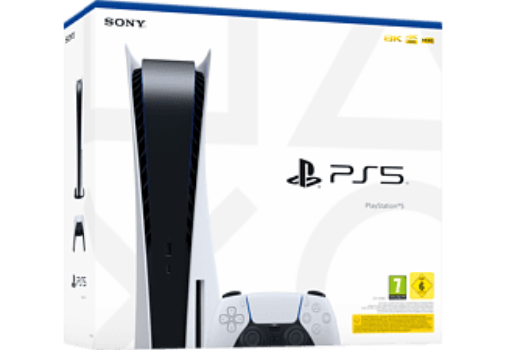 PlayStation 5 - Spielekonsole - Weiss/Schwarz